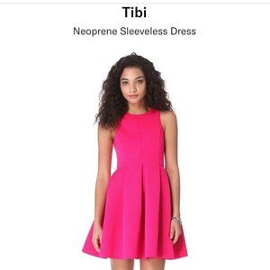Tibi Neoprene Sleeveless Dress